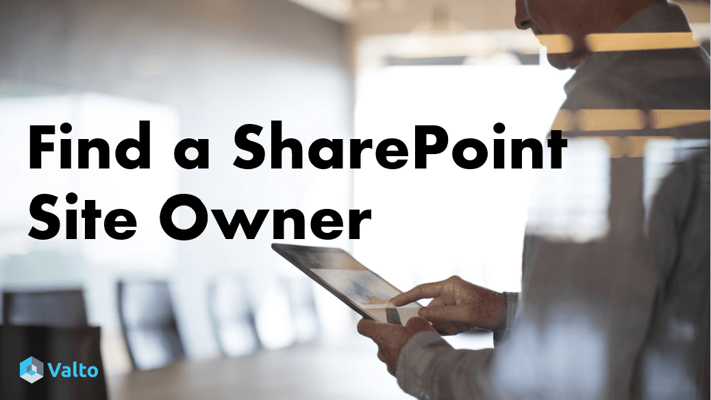Find a sharepoint site owner