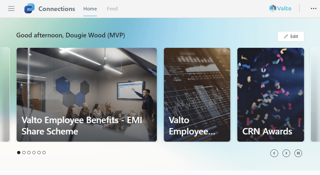 Viva Connections Newsfeed