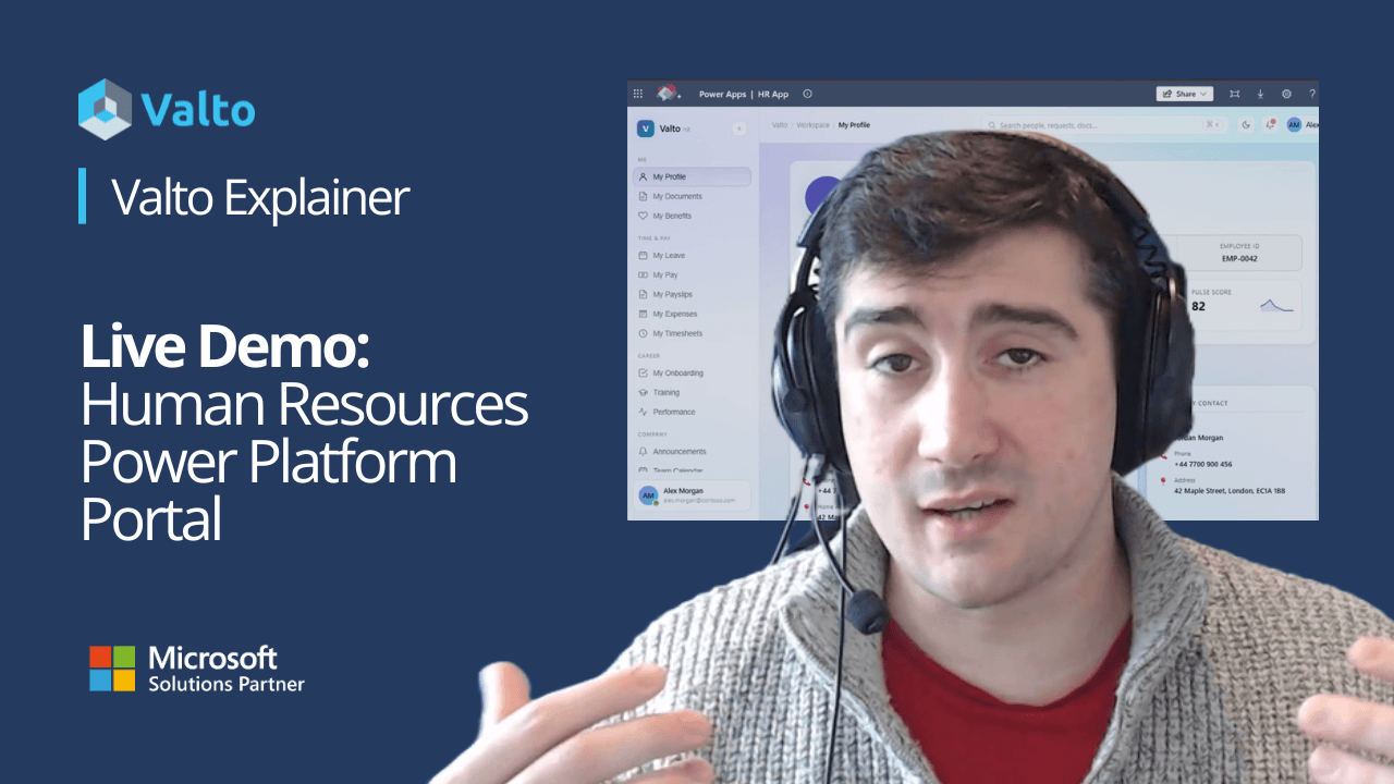 Thumbnail for a YouTube video on HR Power Platform Portal