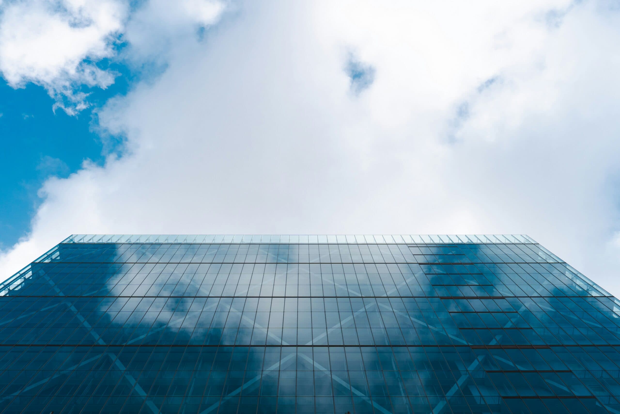 Cloud and building