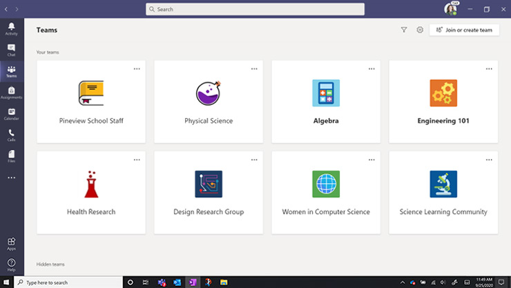 microsoft teams for education